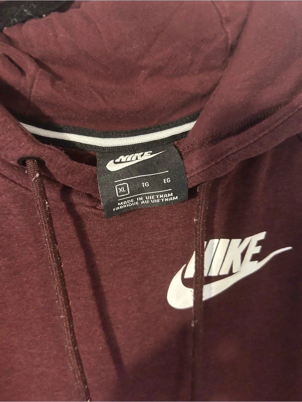 Nike drawstring pocket